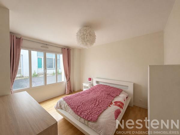 Appartement et terrasse privative - 2 chambres - 47m² - Hennebont centre.