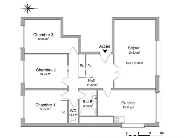 Location Appartement 4 pièces 80.89 m² - 2 RUE PIERRE DUPONT Perpignan 66000