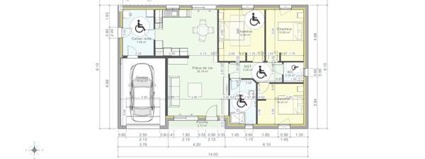 Maison à proximité du Parc Omnisport Vichy Bellerive