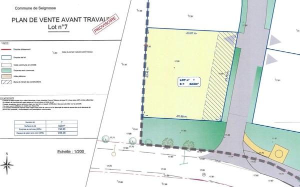 Terrain à vendre    Seignosse