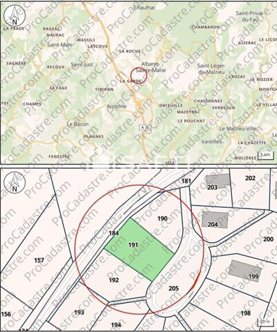 Terrain à bâtir Albaret-Sainte-Marie (48200)