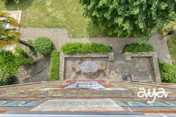 Propriété de charme et son magnifique jardin