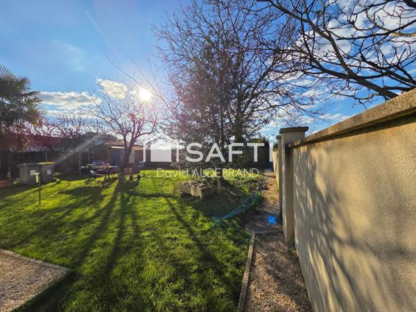 Cœur de bourg – Charmant pavillon 4 chambres et bureau