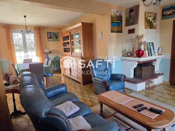 Cœur de bourg – Charmant pavillon 4 chambres et bureau