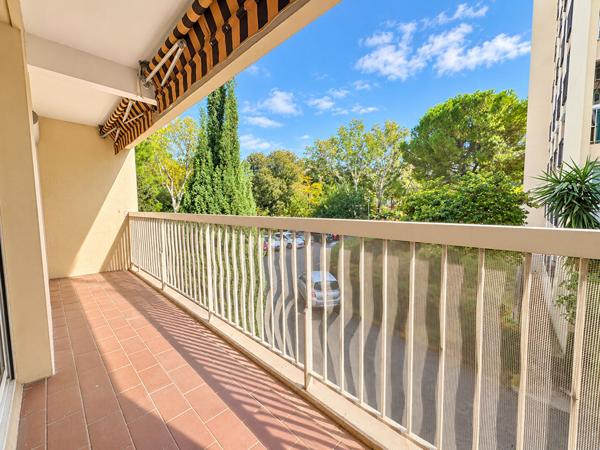 MARSEILLE 13010 ? RÉSIDENCE LES GRANDS PINS ? T3 DE 75 M² AVEC GRAND BALCON ET CAVE