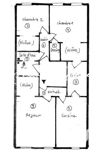 Appartement à vendre 3 pièces 98 m² Cuers
