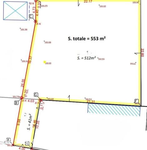 QUIMPERLE - Terrain à bâtir de 553m² proche ville et écoles, libre de constructeur