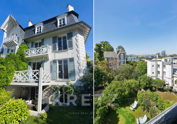 Maison de charme avec jardin dans une allée privée