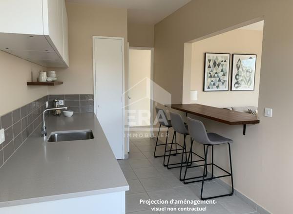 A VENDRE 13015  MARSEILLE 15EME APPARTEMENT  T2 46M², BALCON, CAVE, PLACE DE PARKING  RESIDENCE VAL DES PINS