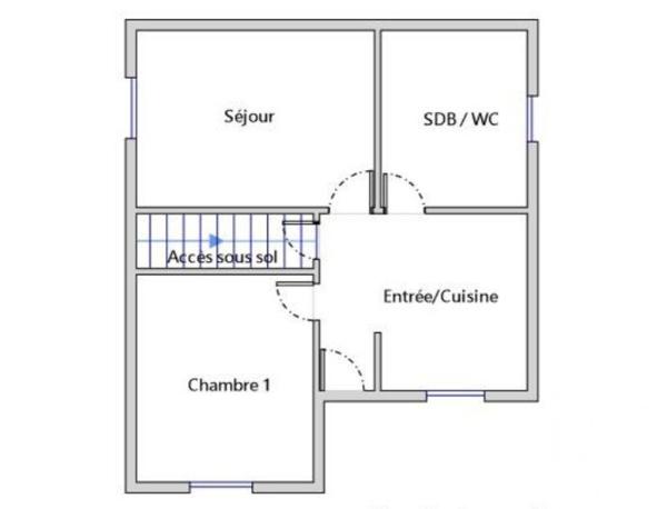Maison de ville 5 pièces de 75 m² à Choisy-le-Roi (94600)