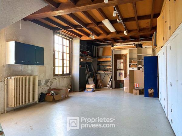 EXCLUSIVITÉ À VENDRE 37000 TOURS : Immeuble 365 M2  cour/jardin