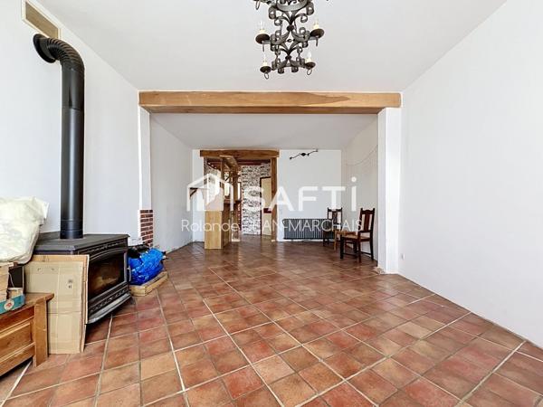 Maison 115 m2, terrain 1300 m2, Sully-sur-Loire