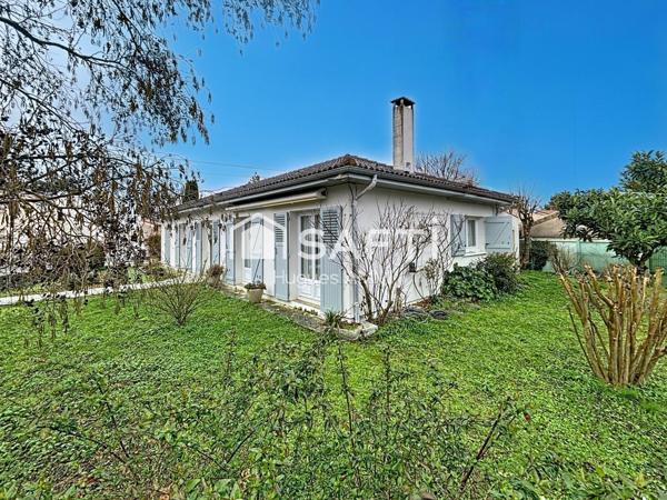 Maison non mitoyenne 3 chambres avec garage et jardin