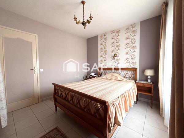 Maison non mitoyenne 3 chambres avec garage et jardin