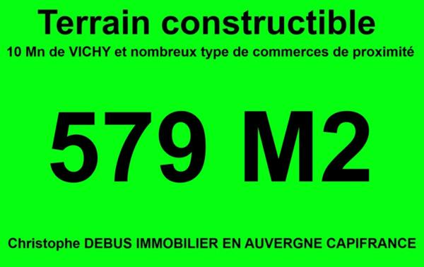 Terrain à vendre proche de VICHY (03)