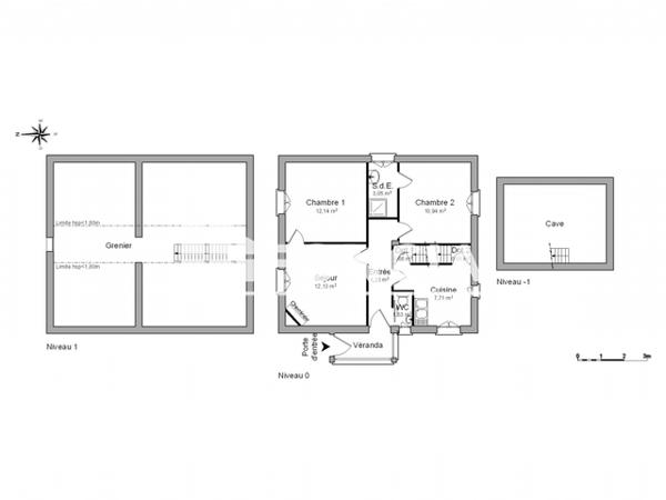 Location Maison 3 pièces 52.03 m² - LES THUYAS Fay Aux Loges 45450