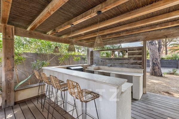 Maison familiale sur la plage de Cavalaire