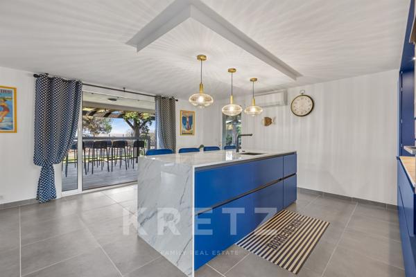 Maison familiale sur la plage de Cavalaire