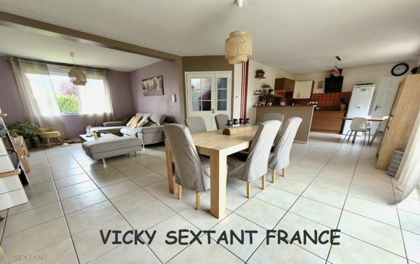 Magnifique contemporaine individuelle  de 150 m2, sur secteur résidentiel et prisé.