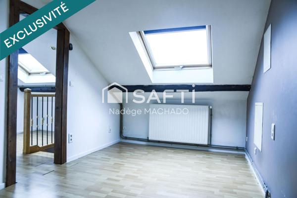 Coup de cœur assuré – Superbe duplex 2 chambres avec cave