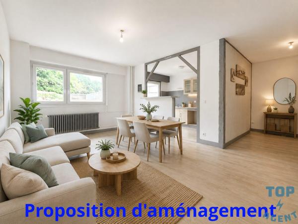 Exclusivité T3 Saint-Priest-en-Jarez avec cave et ascenseur