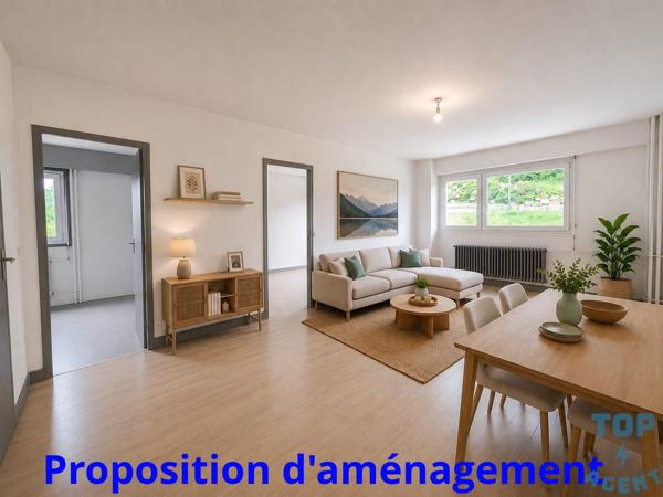 Exclusivité T3 Saint-Priest-en-Jarez avec cave et ascenseur