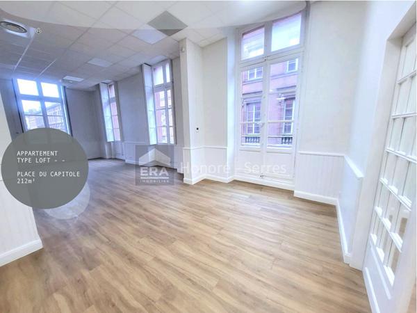 APPARTEMENT 211m²   >> PLACE DU CAPITOLE