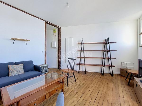 Nantes Perverie / Petit Port - T2 meublé - 36 m² dernier étage