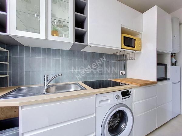 Nantes Perverie / Petit Port - T2 meublé - 36 m² dernier étage