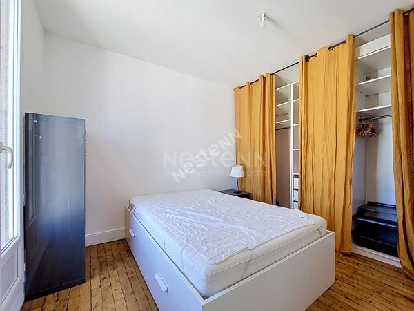 Nantes Perverie / Petit Port - T2 meublé - 36 m² dernier étage