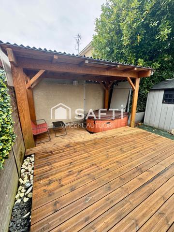 Appartement T2 entièrement rénové et climatisé avec extérieur aménagé