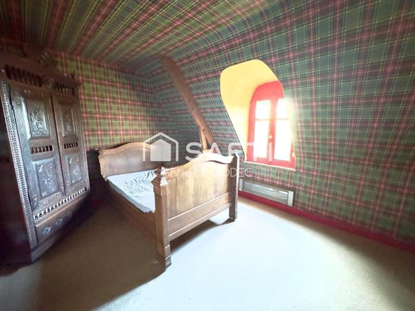 Maison traditionnelle vue lac