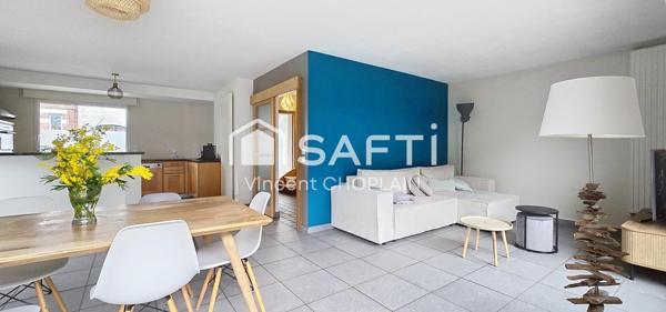 Individuel 3 chambres garage jardin METRO