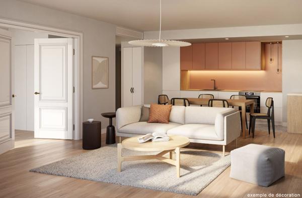 Programme neuf sur Domont appartements du T2 au T3 à partir de 242 000 € avec deux places de parking inclus dans le prix de vente.