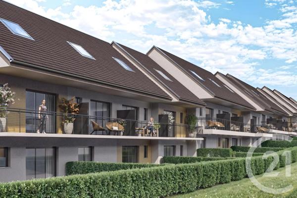 Appartement F3 à vendre  3 pièces - 56,80 m 2   ETERVILLE  - 14