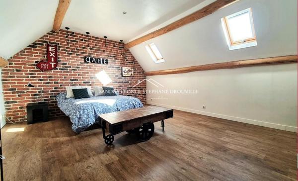 MAINTENON - SAINT PIAT - MAGNIFIQUE LONGERE RENOVEE de 220 m², 8 pièces