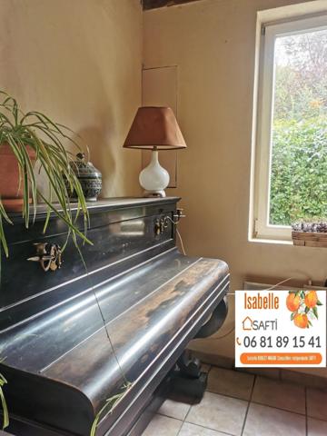 Maison de plain pied individuelle avec jardin