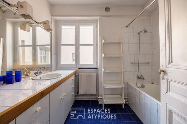 Bourgeois en dernier étage avec vue imprenable sur la Place Bellecour