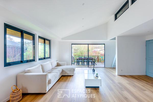 Chalet sur le domaine de l’Île Verte de Juziers à moins de 50 minutes de Paris