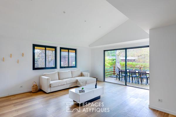 Chalet sur le domaine de l’Île Verte de Juziers à moins de 50 minutes de Paris