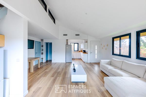 Chalet sur le domaine de l’Île Verte de Juziers à moins de 50 minutes de Paris