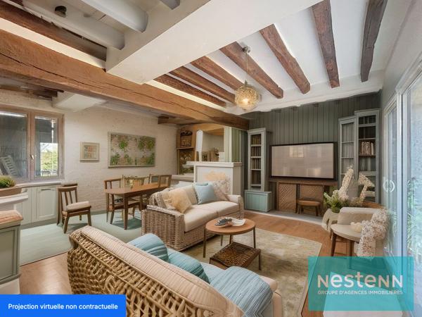 Acheter en Essonne - Maison familiale 4 chambres - bureau - grand jardin sans vis-à-vis - 40 mn de Paris RER C - télétravail - calme - commerces et écoles proches