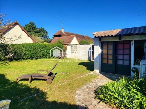 90m²-3ch-582m²-jardin Expo Sud- Plage 12' à pied- Au calme