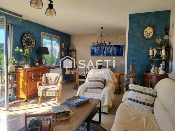 90m²-3ch-582m²-jardin Expo Sud- Plage 12' à pied- Au calme