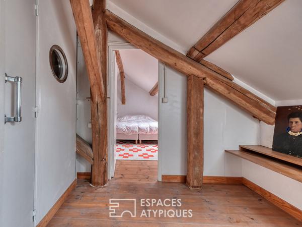 La grange revue par un architecte avec un jardin au calme et sans vis-à-vis