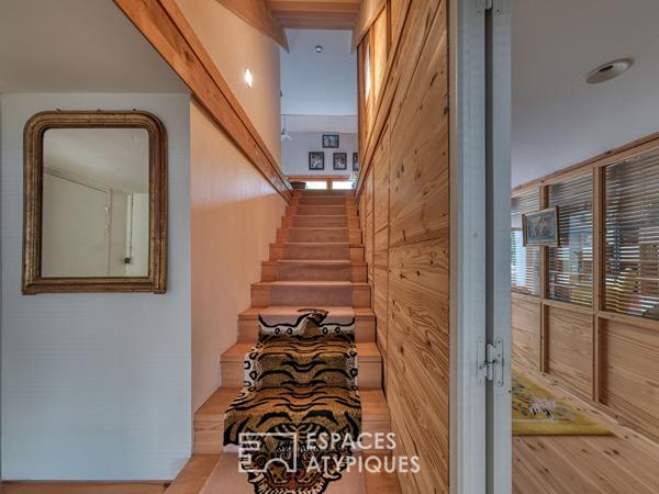 La grange revue par un architecte avec un jardin au calme et sans vis-à-vis