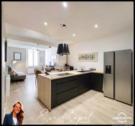Maison à vendre 4 pièces PEZENAS (34), Coeur Historique proche place de la République - Entièrement rénovée + Garage en location