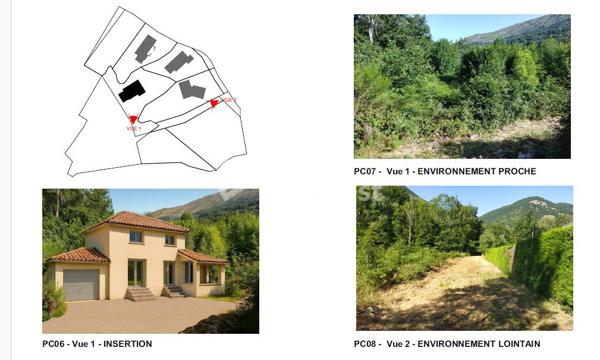 grand terrain de 3800m² avec permis