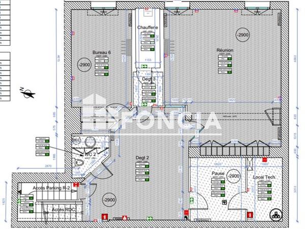 À vendre Local commercial 190.24 m² - Rodez 12000
