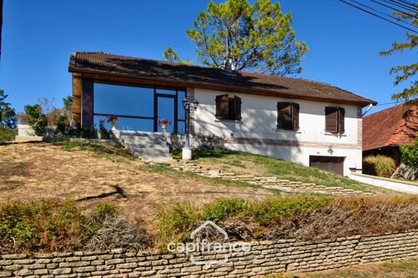 Dpt Saône et Loire (71)Maison à vendre proche Saint-Germain-du-Bois et Bletterans – 3 chambres, terrain 887 m²
